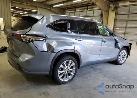 2021 Toyota Highlander Limited from USA, damaged, VIN 5TDDZRBH8MS086109